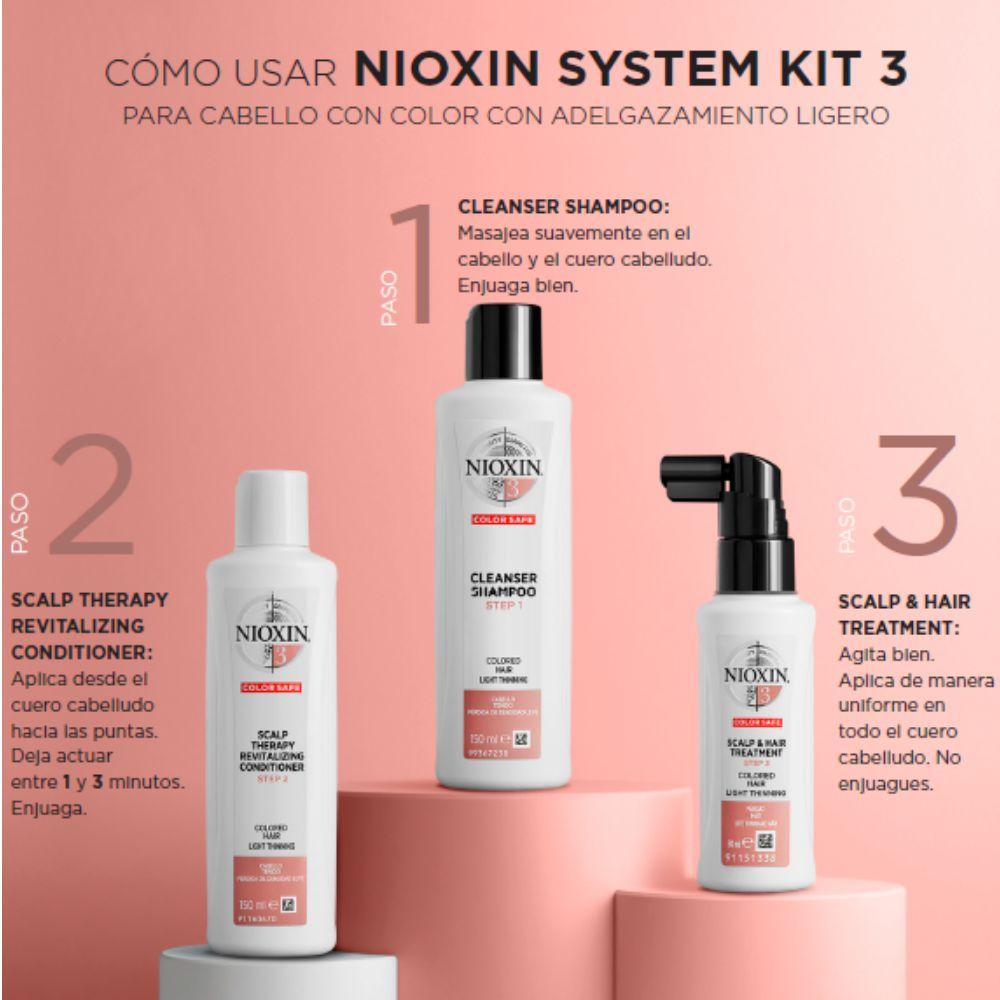 Nioxin System 3 Cleanser Shampoo (300 ml)