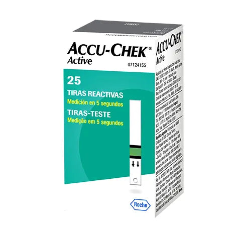 Accu-Chek Active – 25 Tiras Reactivas
