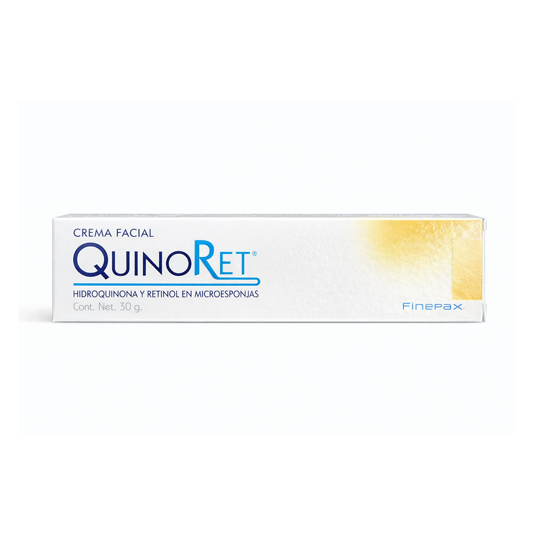 QuinoRet Crema Facial – Hidroquinona y Retinol (30 g)
