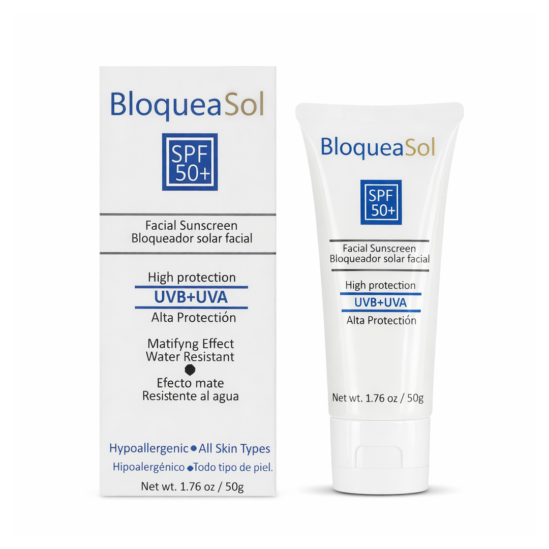 BloqueaSol SPF 50+ Facial Sunscreen (50 g)