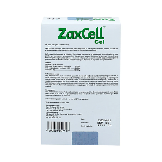 ZoxCell Gel – Gel Cicatrizante (5 g)