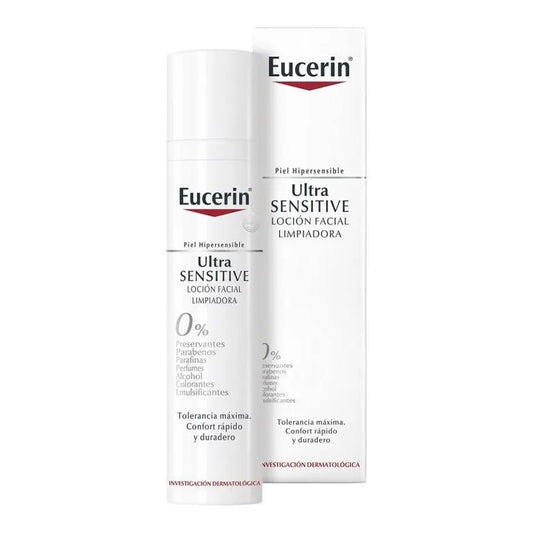 Eucerin UltraSENSITIVE Loción Facial Limpiadora (Piel Hipersensible) - 100 ml / 99 g