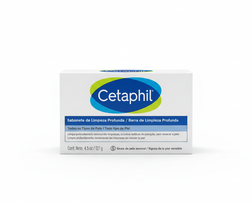 Cetaphil - Barra de limpieza profunda (127 g)
