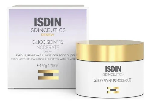 ISDIN - Glicoisdin 15 - Crema con Ácido Hialurónico (50 g)