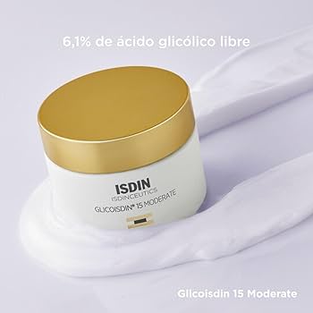 ISDIN - Glicoisdin 15 - Crema con Ácido Hialurónico (50 g)