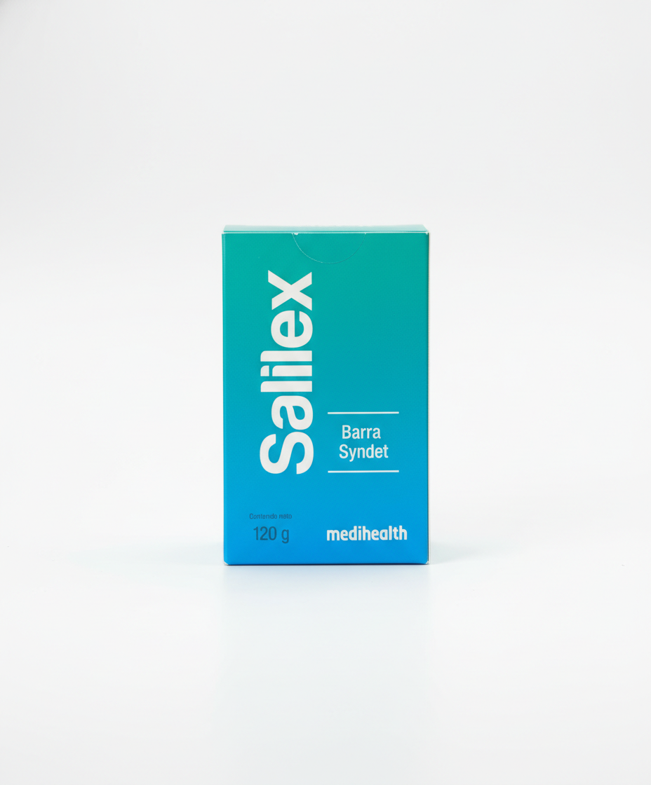 Medihealth Salilex Syndet - Jabón en barra (120 g)