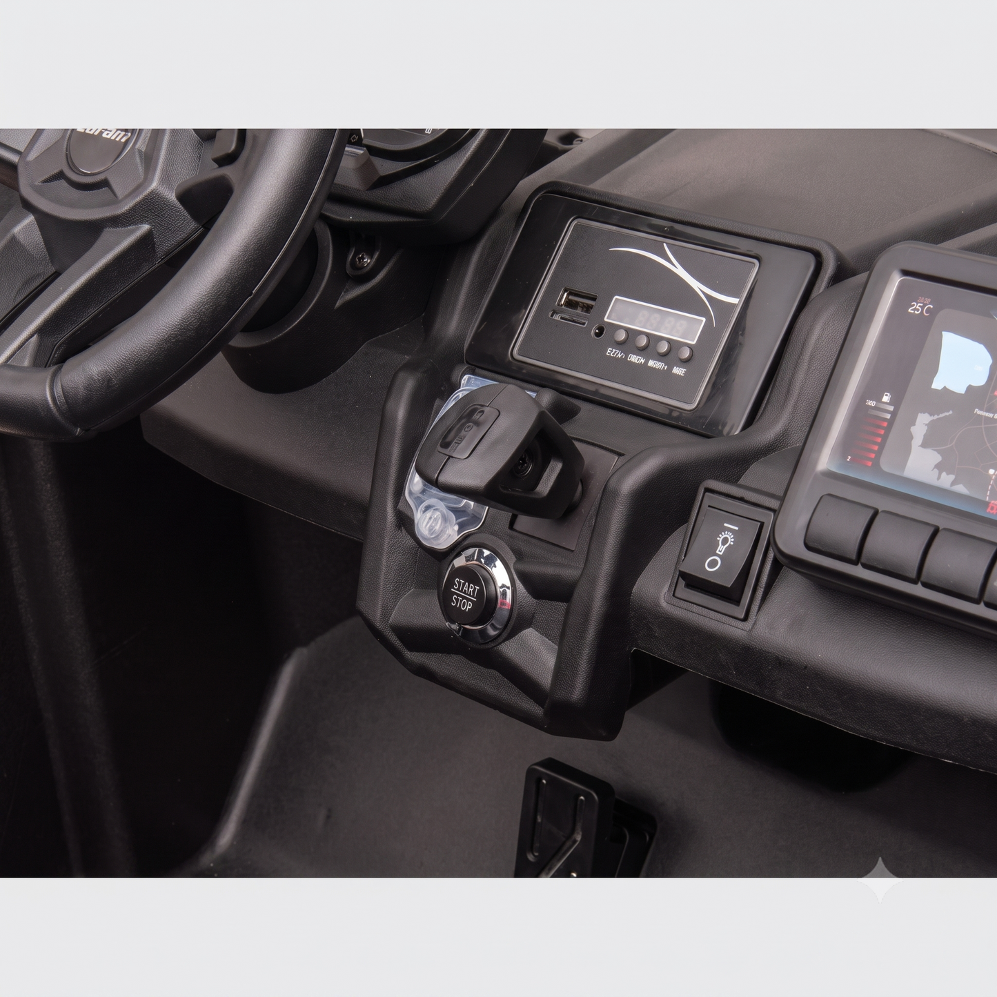CAN-AM Maverick RX 4x4 Eléctrico Para Niños (con llantas de caucho)