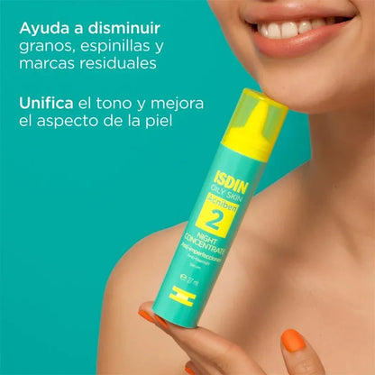 ISDIN  Oily Skin Acniben 2 - Sérum anti inperfecciones (27 ml)