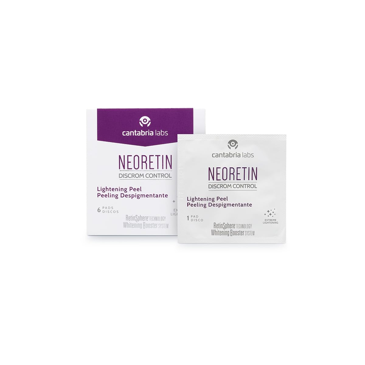 Neoretin Discrom Control – Peeling Despigmentante (6 discos, 6 ml)