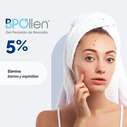 Farmapiel BPOllen Peróxido de Benzoílo Gel 5% - Tubo con 60 g