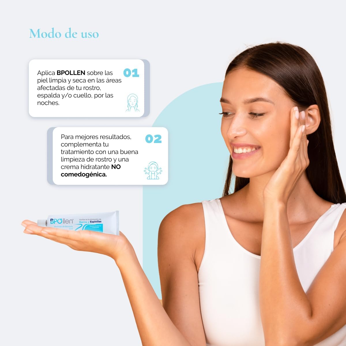 Farmapiel BPOllen Peróxido de Benzoílo Gel 2.5% - Tubo con 60 g