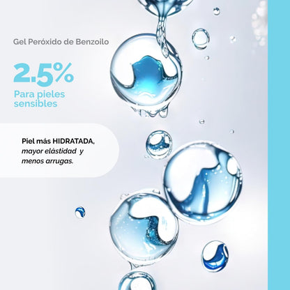 Farmapiel BPOllen Peróxido de Benzoílo Gel 2.5% - Tubo con 60 g