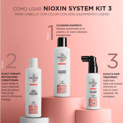 Nioxin System 3 Cleanser Shampoo (300 ml)