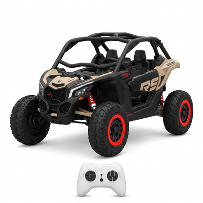 CAN-AM Maverick RX 4x4 Eléctrico Para Niños (con llantas de caucho)
