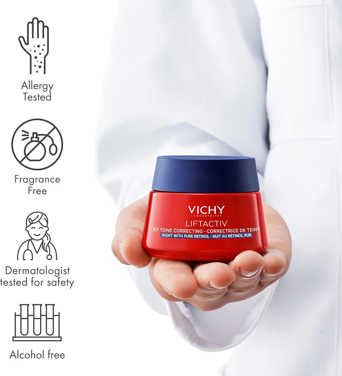 Vichy Liftactiv B3 Crème Nuit au Rétinol Pur - 15 ml