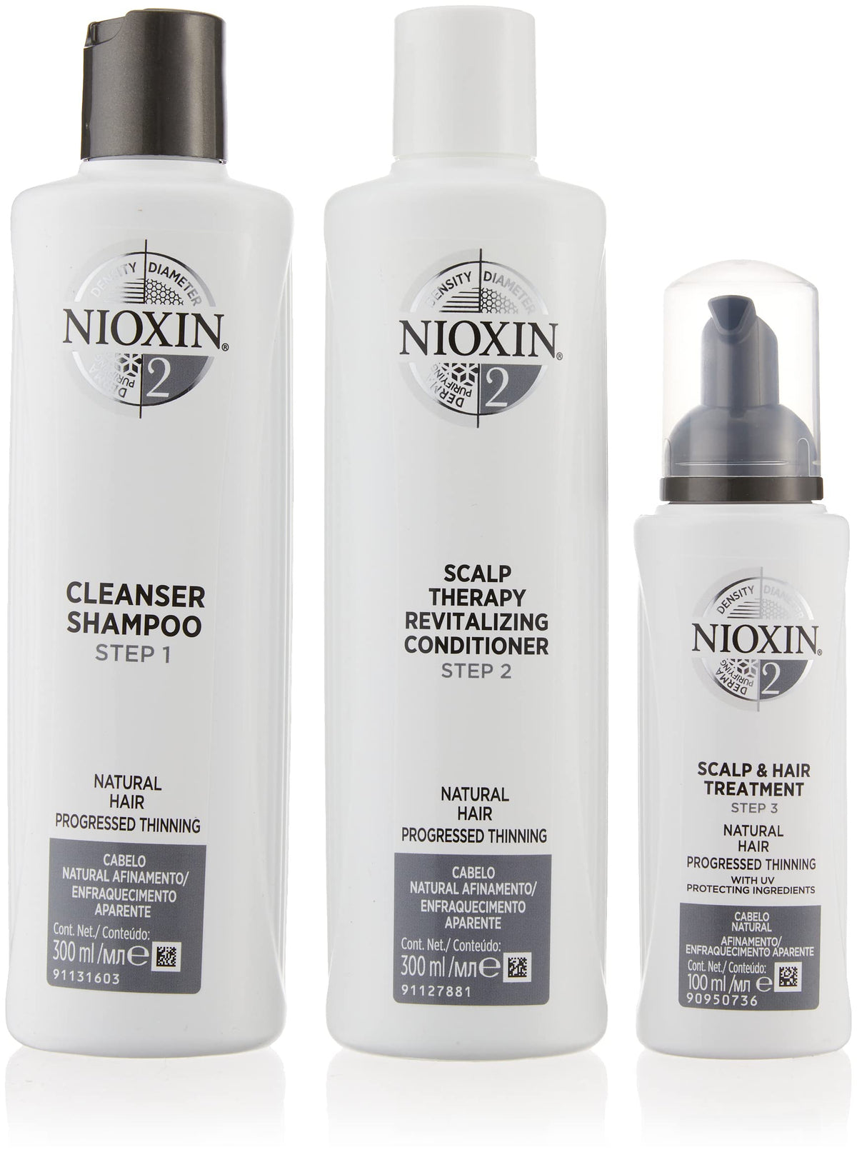 Nioxin System 2 Cleanser Shampoo - Step 1 (300 ml)