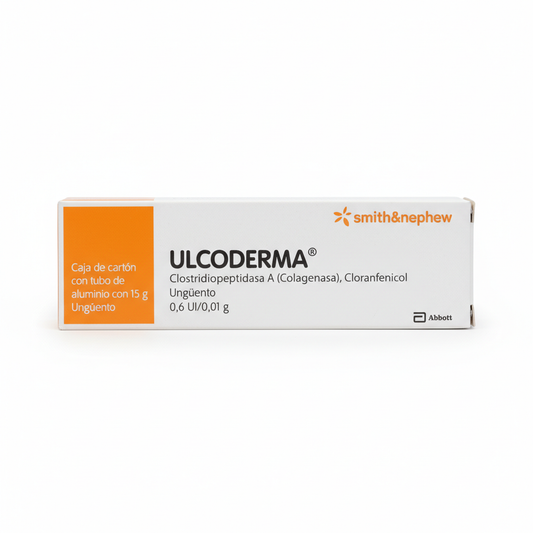 Abbott Ulcoderma - Ungüento 0,6 UI/0,01 g (15g)