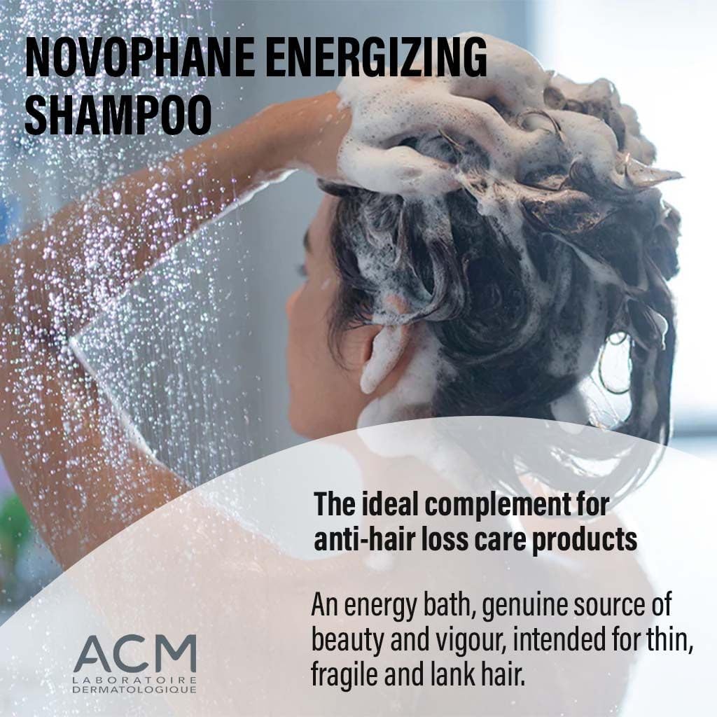 ACM Novophane Shampoo Energizante – Cuidado Capilar (200 ml)