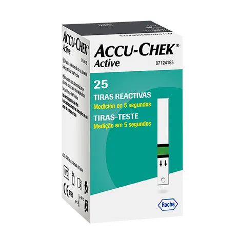 Accu-Chek Active – 25 Tiras Reactivas