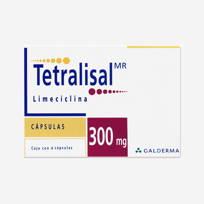 Galderma Tetralisal - 12 Cápsulas de 300 mg (3 Pack)