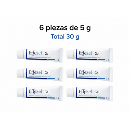 Galderma Effezel Gel (30 g) - 6 Pack (5 g C/U)