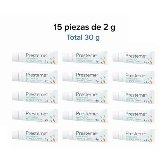 Galderma Presteme MR Ivermectina (30 ml) - 15 Pack (2 g C/U)