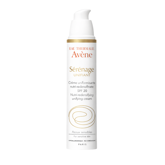 AVÈNE Serenage Unifiant SPF 20 – Anti-edad para Pieles Maduras (40 ml)
