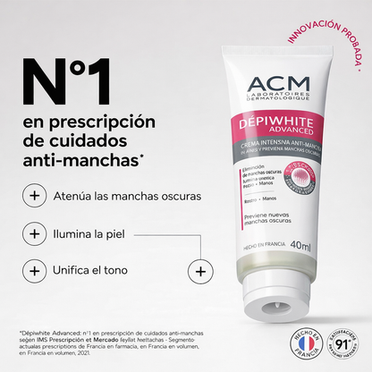 ACM Dépiwhite Advanced – Crema Intensiva Anti-Manchas (40 ml)