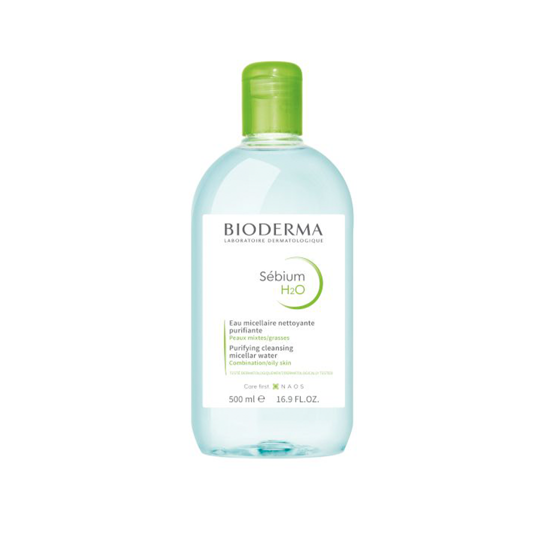 Bioderma Sébium H2O – Solución Micelar Purificante (500 ml)