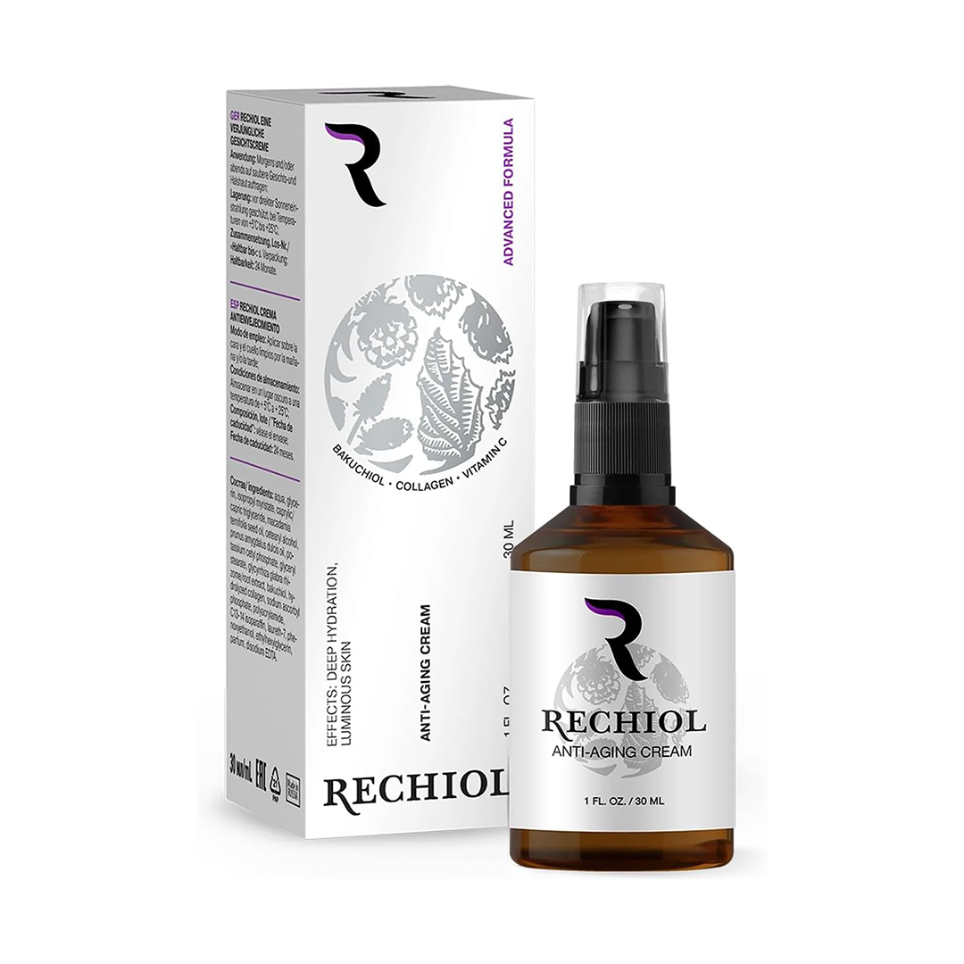 Rechiol Advanced Formula – Crema Anti-Edad con Bakuchiol (30 ml)