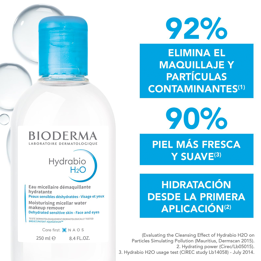 Bioderma Hydrabio H2O – Agua Micelar (500 ml)