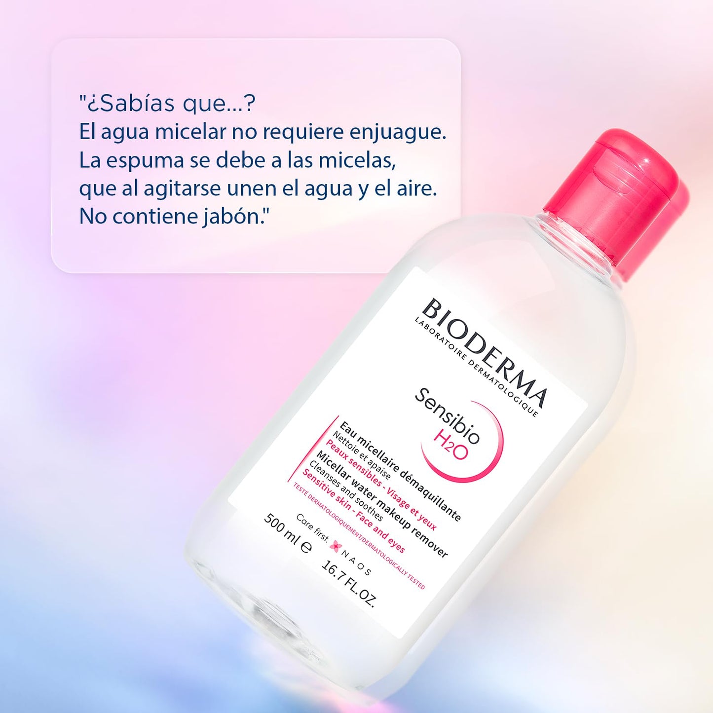 Bioderma Sensibio H2O Agua Micelar (500 ml)