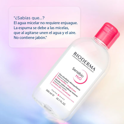Bioderma Sensibio H2O Agua Micelar (500 ml)