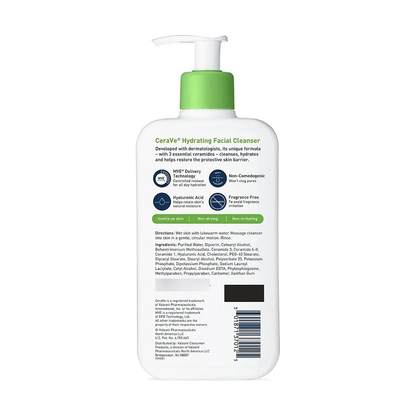 CeraVe Hydrating Cleanser - Jabón limpiador Hidratante