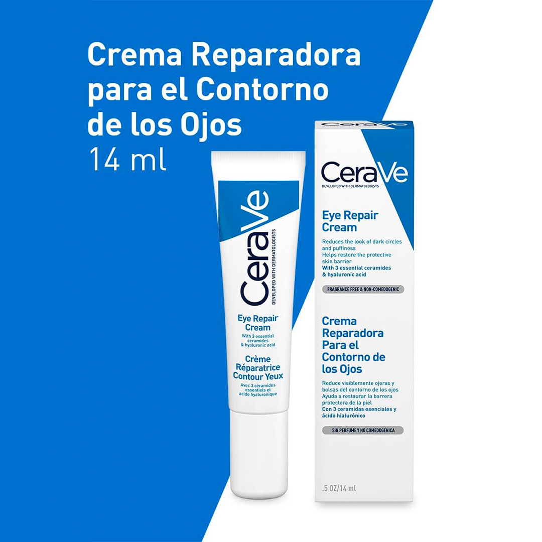 CeraVe Eye Repair Cream - Crema Reparadora Contorno de Ojos (14 ml)