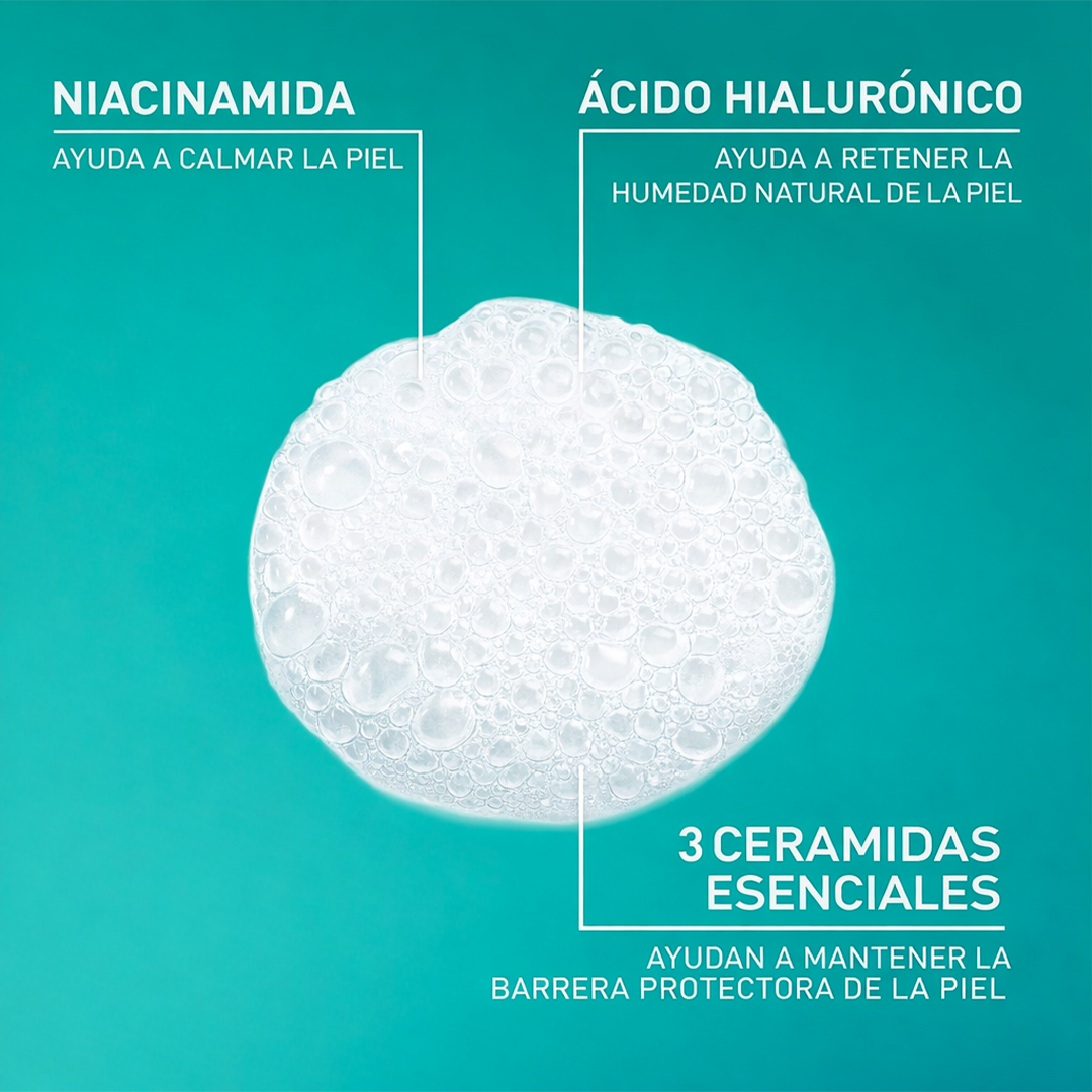 CeraVe Foaming Cleanser - Gel Limpiador Espumoso