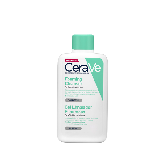 CeraVe Foaming Cleanser - Gel Limpiador Espumoso *Sin dispensador