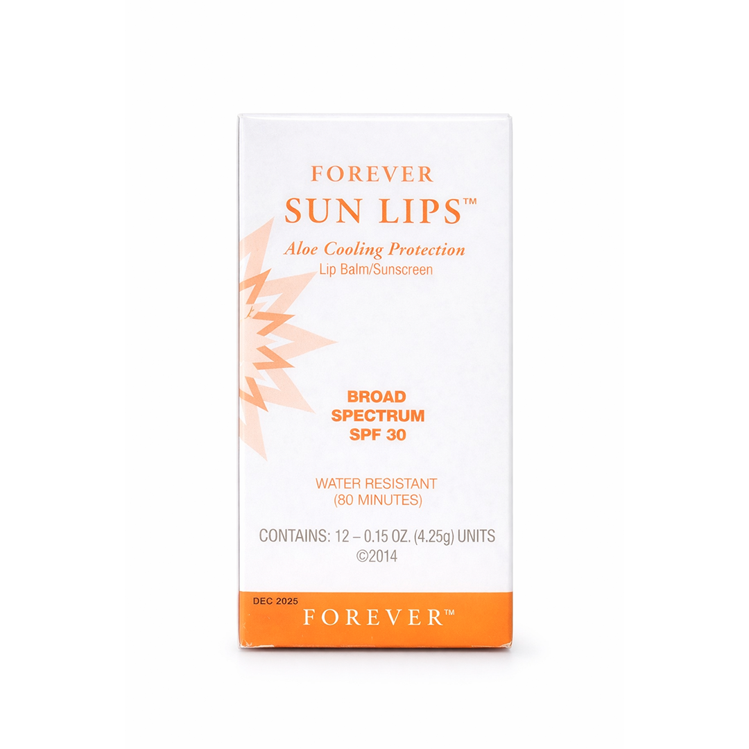 Forever Sun Lips SPF 30 – Aloe Cooling Protection (4.25 g) 3 Pack
