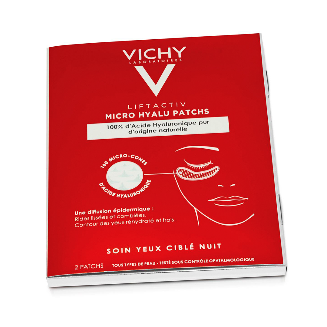 Vichy Liftactiv Micro Hyalu Patches – Contorno de Ojos Noche (2 Parches)
