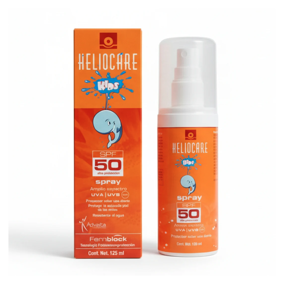 Heliocare Kids SPF 50 Spray – Amplio Espectro (125 ml)