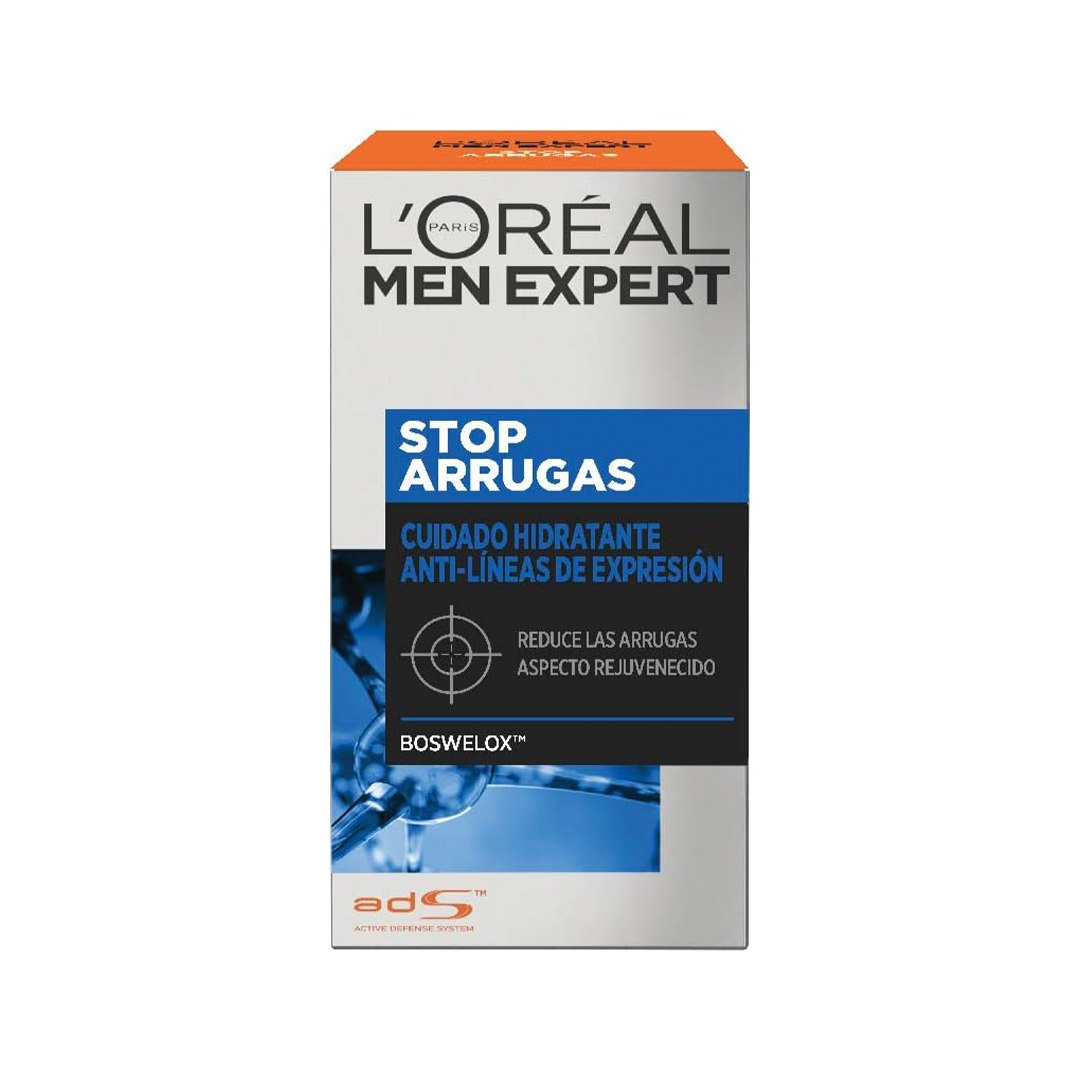L’Oréal Paris Men Expert – Stop Arrugas (50 ml) *Caja maltratada