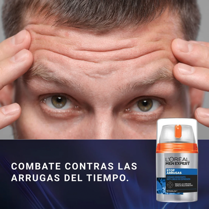 L’Oréal Paris Men Expert – Stop Arrugas (50 ml) *Caja maltratada
