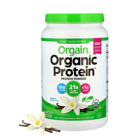 Orgain Organic Protein – Proteína cremosa sabor vainilla
