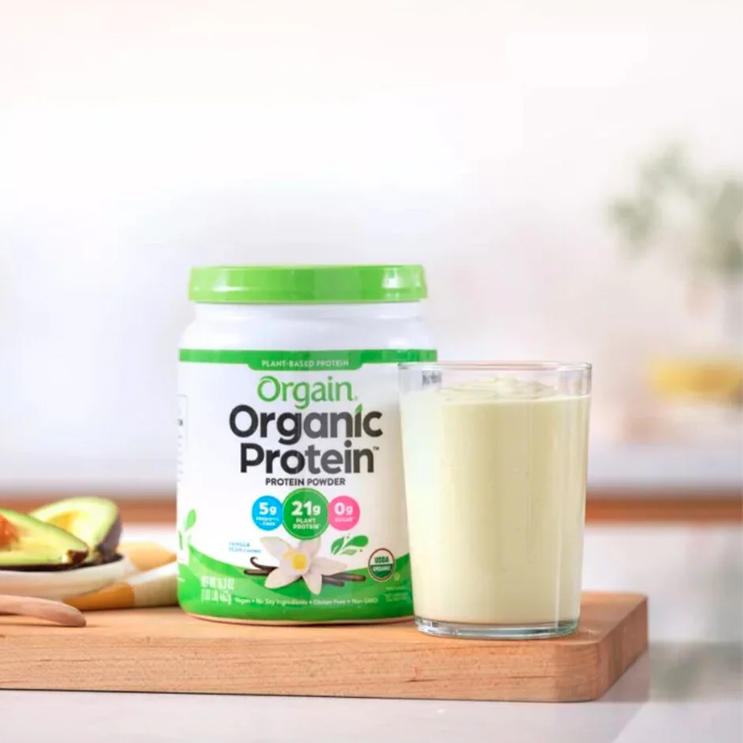 Orgain Organic Protein – Proteína cremosa sabor vainilla