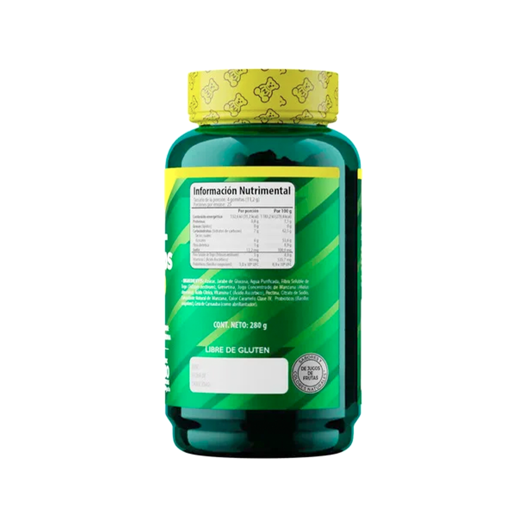 NutriOso Probióticos Sabor Manzana para Niños (100 gomitas)