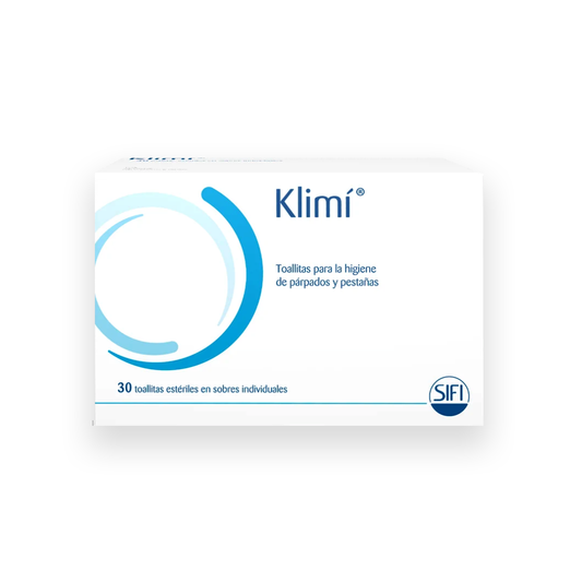 Klimí® – Toallitas para Higiene de Párpados y Pestañas (30 sobres estériles)