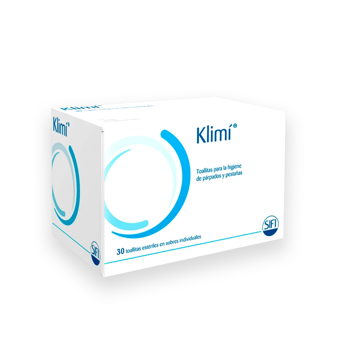 Klimí® – Toallitas para Higiene de Párpados y Pestañas (30 sobres estériles)