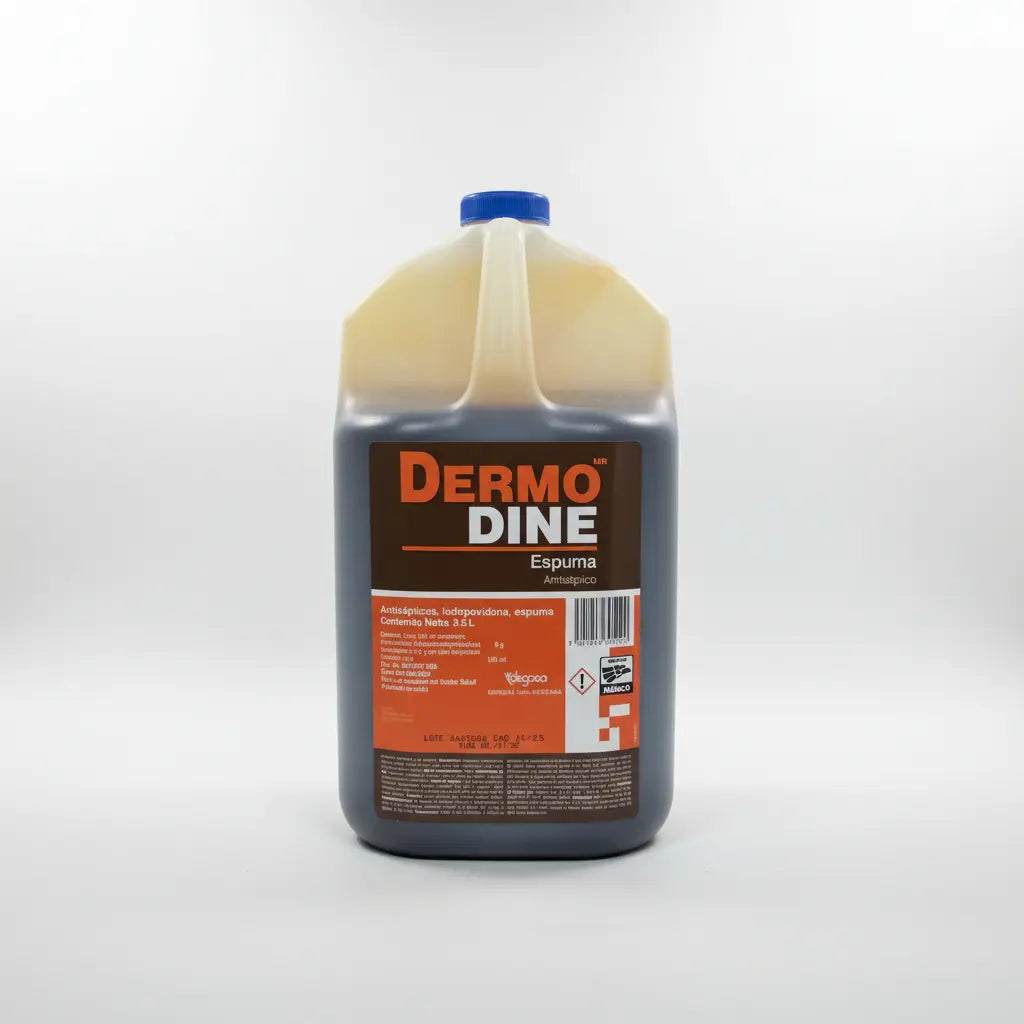 Dermodine Espuma Antiséptica - Yodopovidona 3.5 Litros