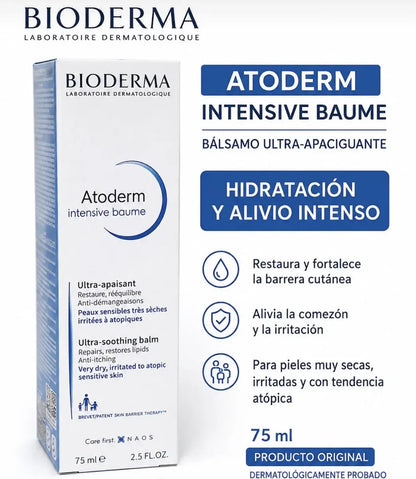 Bioderma Atoderm Intensive Baume (75 ml) - Bálsamo Ultra-Apaciguante