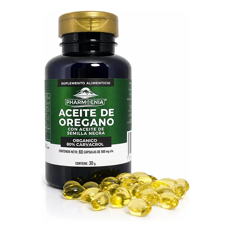Aceite de Orégano - Pharmenia (60 Cápsulas)